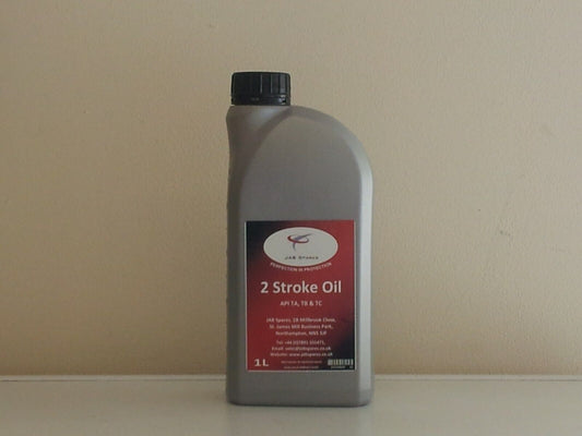2 Stroke Oil  Mineral Based 1Ltr Suits Most Chainsaws, Strimmers Etc