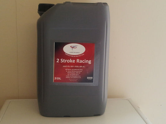 Racing 2 Stroke Oil Fully Synthetic High Performance Low Smoke 20ltr