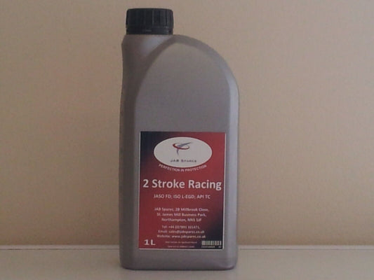 Racing 2 Stroke Oil  Fully Synthetic High Performance Low Smoke 1ltr
