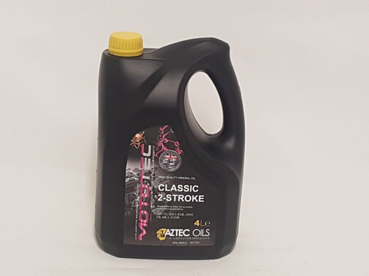 2 Stroke Oil  Classic Mineral Based 4Ltr Suits Most Chainsaws, Strimmers Etc