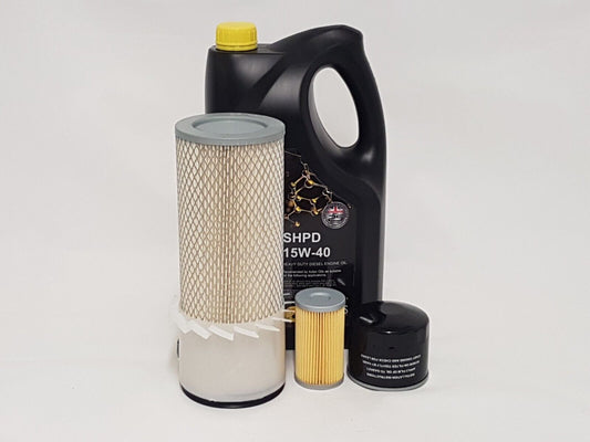 Filter/Oil Service Kit Suits Yanmar VIO 40, VIO 40-2 w/Yanmar 3TNE88 Eng.